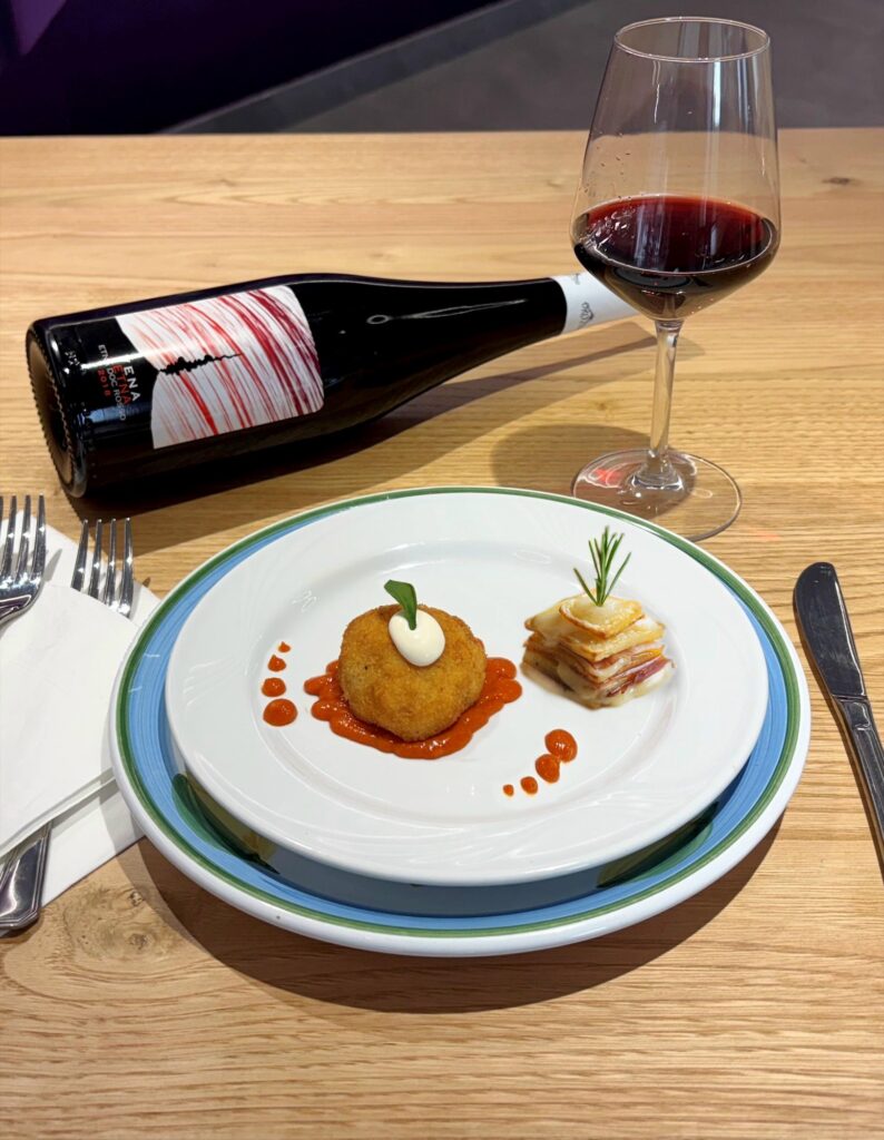 Arancino e millefoglie